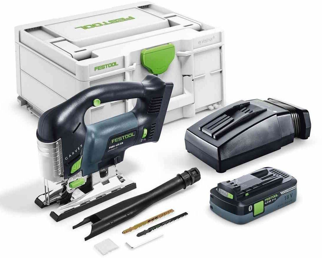 Аккумуляторный электролобзик Festool CARVEX PSBC 420 HPC 4,0 EBI-Plus 576532