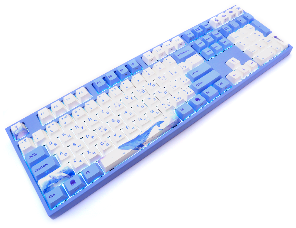 Профессиональная клавиатура Varmilo VEM108 Sea Melody V2 EC Daisy V2 Switch