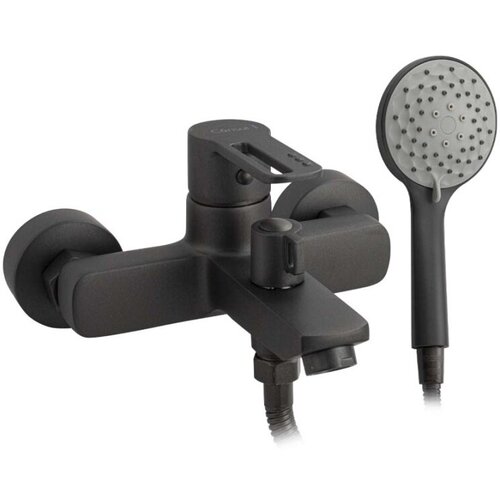 Смеситель для ванной комнаты с коротким изливом, для душа в ванную с лейкой