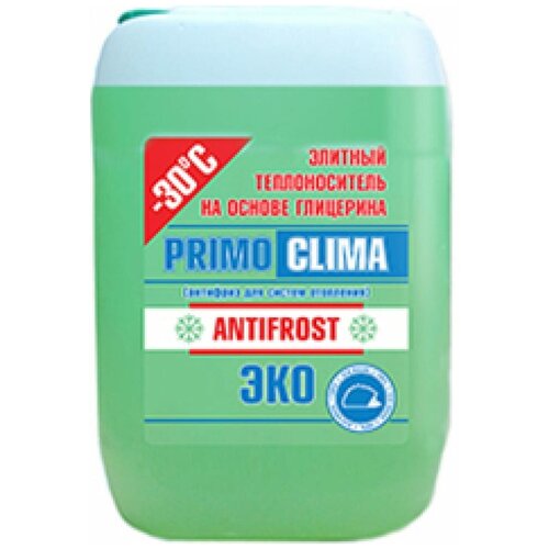 Теплоноситель Глицерин -30C ECO 50 кг, бочка, цвет зеленый Primoclima Antifrost PA -30C ECO 50