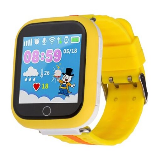 Детские умные часы Tiroki GW200S / Q90 Wi-Fi, желтый