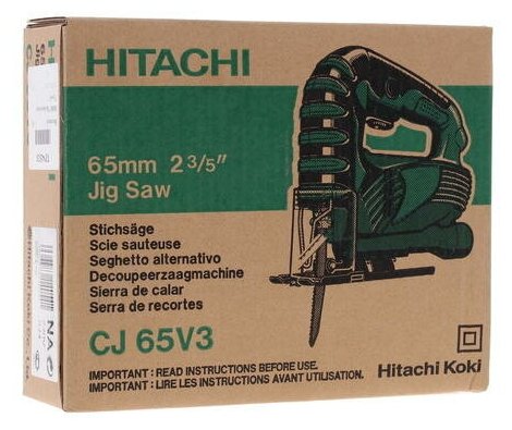 Электролобзик Hitachi CJ65V3, 400 Вт - фотография № 5
