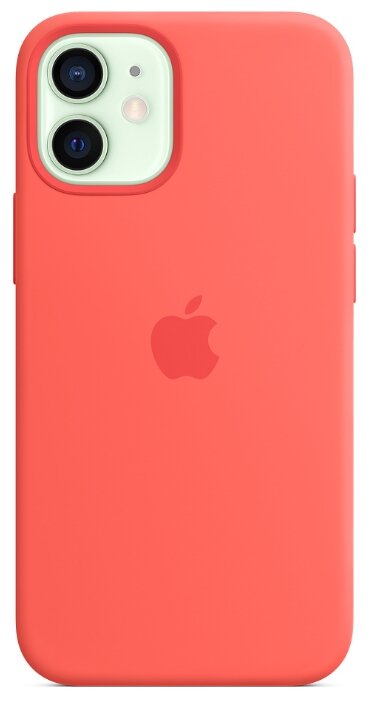 Чехол-накладка Apple MagSafe силиконовый для iPhone 12 mini розовый цитрус