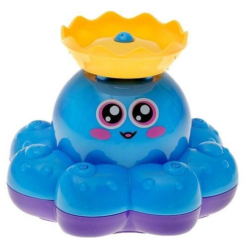 Игрушка для ванны «Осьминожка», фонтанчик, цвет микс крошка я игрушка для ванны осьминожка фонтанчик цвет микс