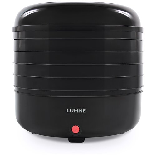 Сушилка LUMME LFD-105PP, черный жемчуг lumme lfd 105pp красный рубин сушилка д фруктов овощей