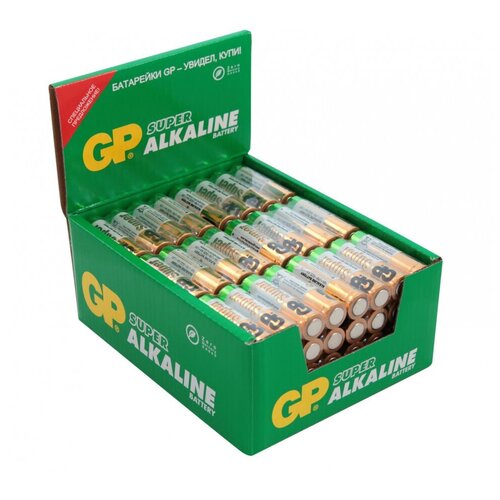 Алкалиновые батарейки GP Super Alkaline