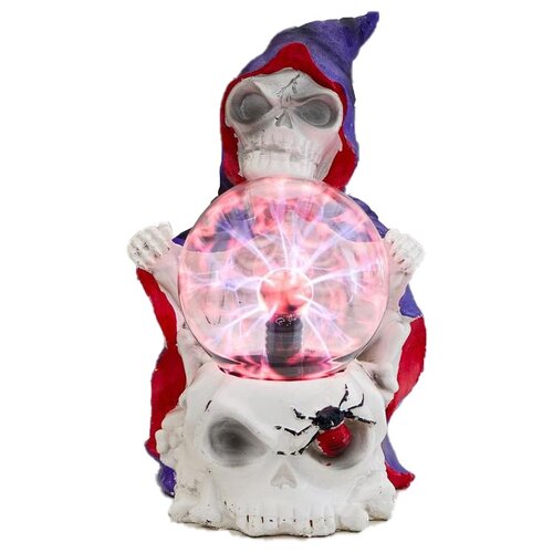 фото Плазменная лампа risalux скелет и паук 5089630