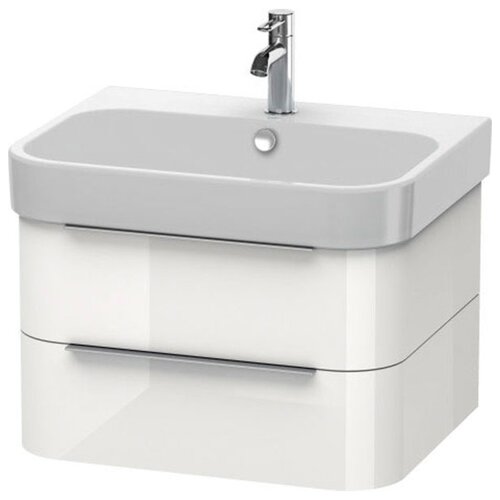 Тумба под раковину Duravit Happy D 2 H2636402222 Белый глянец