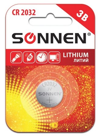 Батарейка Sonnen Lithium CR2032 - фото №11