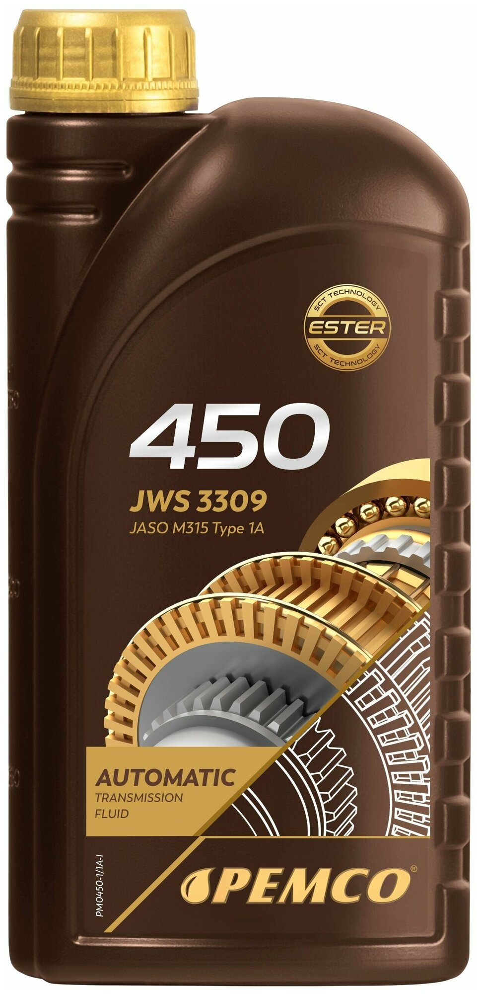 JWS 3309 1л (авт. транс. синт. масло) PEMCO PM0450-1