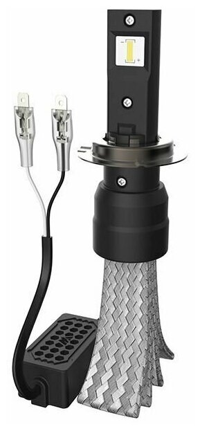 фото Лампа светодиодная головного света H7 PX26d 12V 55W LED Flex Ultimate 3000 lm картон 2шт цена за 1шт, CLEARLIGHT CLFLXLEDH7