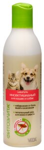 Фото VEDA шампунь от блох и клещей Фитоэлита для кошек и собак