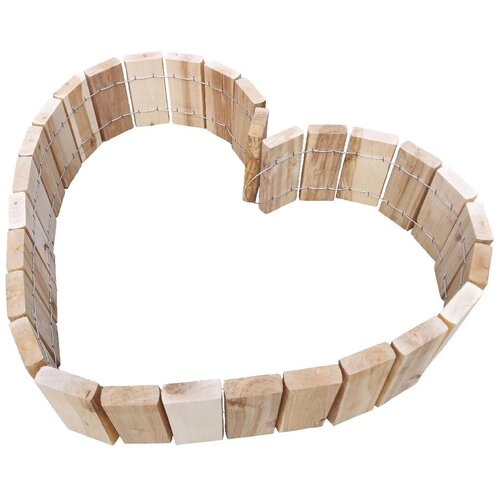 Бордюр гибкий деревянный плоский 0,15х2м.