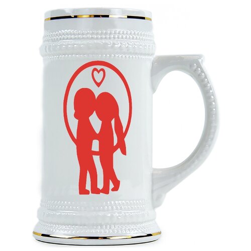 фото Пивная кружка влюбленные drabs