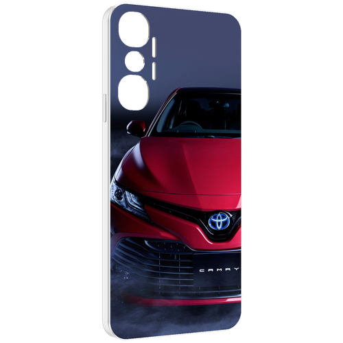 Чехол MyPads toyota тойота 1 для Infinix Hot 20 4G задняя-панель-накладка-бампер чехол mypads toyota тойота 1 для infinix smart 7 задняя панель накладка бампер