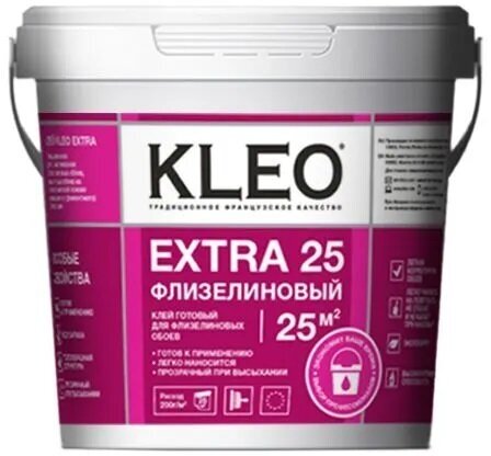 Клей для фотообоев фресок KLEO EXTRA Флизелиновый