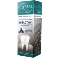 CRYSTAL LINE. Зубастик. Гель стоматологический для животных