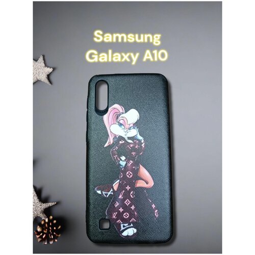 Силиконовый чехол на телефон Samsung Galaxy A10