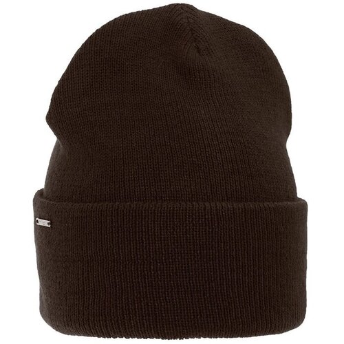 Шапка mialt, размер 54-56, коричневый шапка ушанка размер 54 56 коричневый