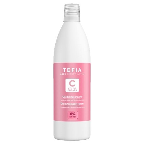 TEFIA COLOR CREATS окисляющий крем 120 МЛ 6%