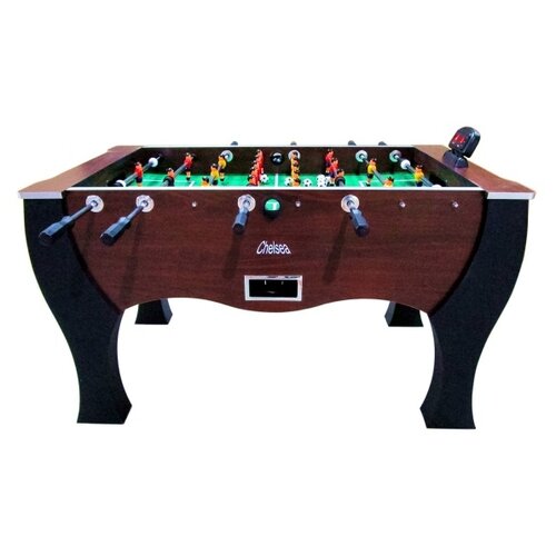 фото Игровой стол для футбола DFC Chelsea GS-ST-1024 темно-коричневый