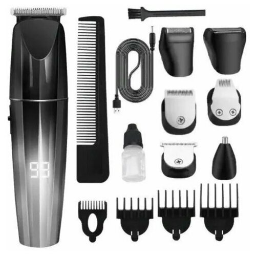 Набор для стрижки GEEMY GM-5801 Многофункциональный триммер 10 в 1 для волос бороды усов носа и ушей 390000₽