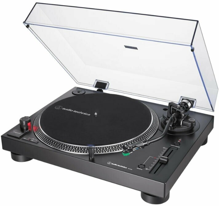 Виниловый проигрыватель Audio-Technica AT-LP120XUSB черный — фото 1