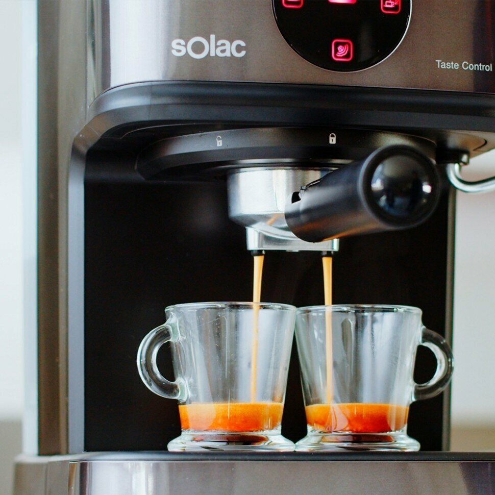 Кофеварка SOLAC Taste Control рожкового типа - фотография № 8