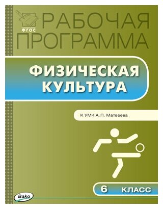 Физическая культура. 6 класс. Рабочая программа к УМК А.П.Матвеева. - фото №1