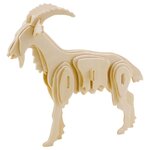 3D деревянный пазл Robotime Домашние животные - Козел JP214 - изображение
