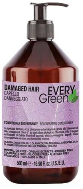 Dikson EveryGreen: Кондиционер для поврежденных волос (Damaged Hair Regenerating Conditioner), 500 мл