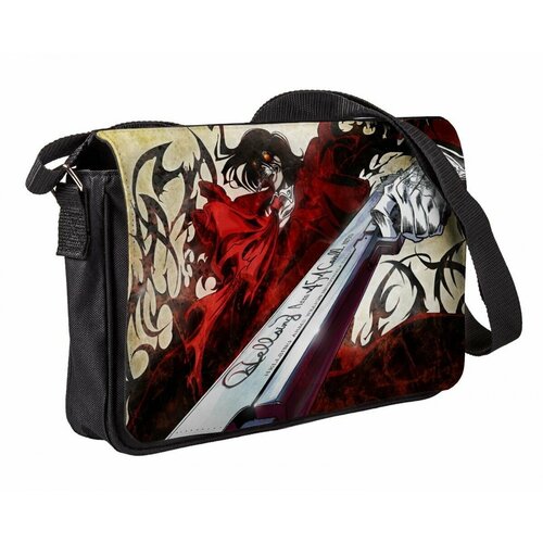 Сумка мессенджер , черный