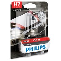 Лампа автомобильная PHILIPS Rally H7 80W PX26d 12V, бл.1шт