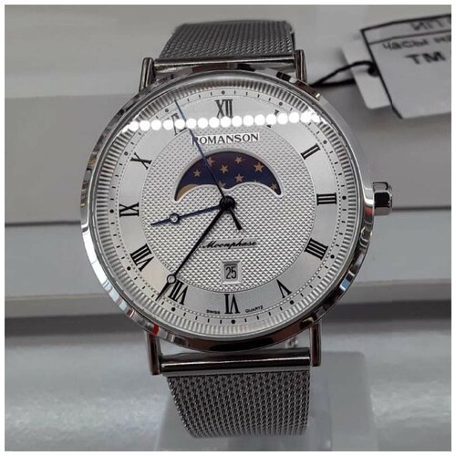 фото Часы romanson tm 1b24f mw(wh)