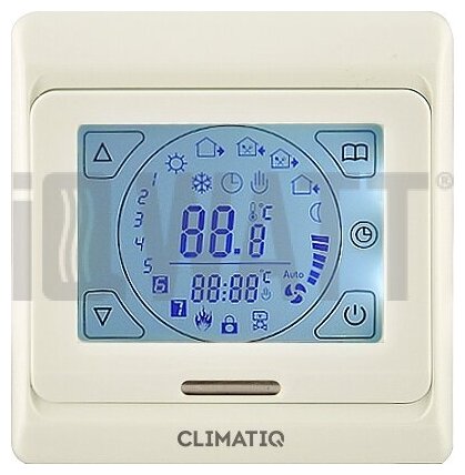 Терморегулятор, CLIMATIQ ST (слоновая кость)