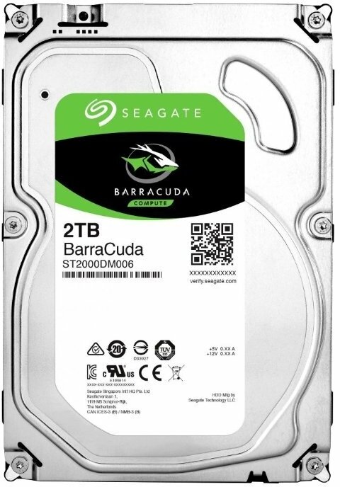 Жесткий диск Seagate 2Tb (ST2000DM006)