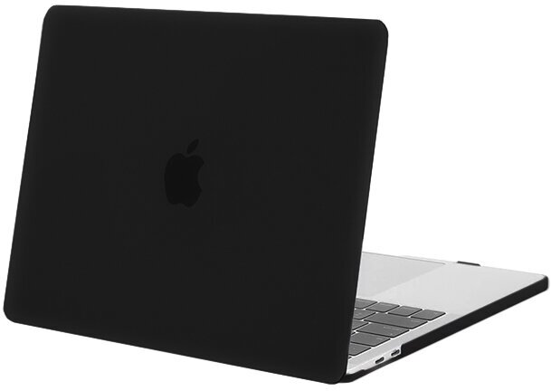 Чехол для MacBook Pro 13 2020 - 2016 (A2159, А1989, A1708, A1706, A2289, А2251, A2338), Nova Store, пластик, черный