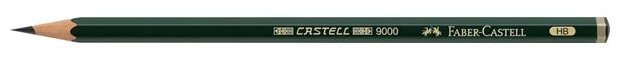 Faber-Castell Карандаш графитовый "Castell-9000" HB