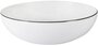 Тарелка суповая "Арктика" диаметр 19 см, костяной фарфор, цвет белый, Anna Lafarg Emily, AL-109A-E11