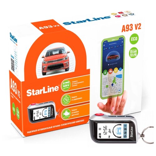 Сигнализация для автомобиля StarLine A93 2CAN2LIN ECO 2180400₽