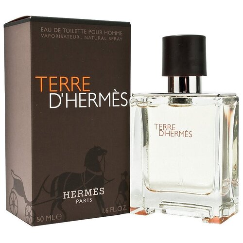 Hermes Terre D'hermes EDT 50 мл Мужской духи hermes terre d hermes 75 мл