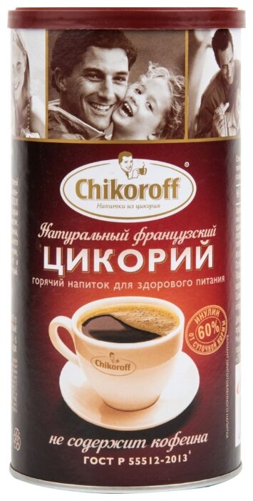 Цикорий Chikoroff Французский натуральный без кофеина порошок
