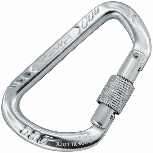 карабин camp core belay lock gun metal Карабин Guide XL Lock | CAMP