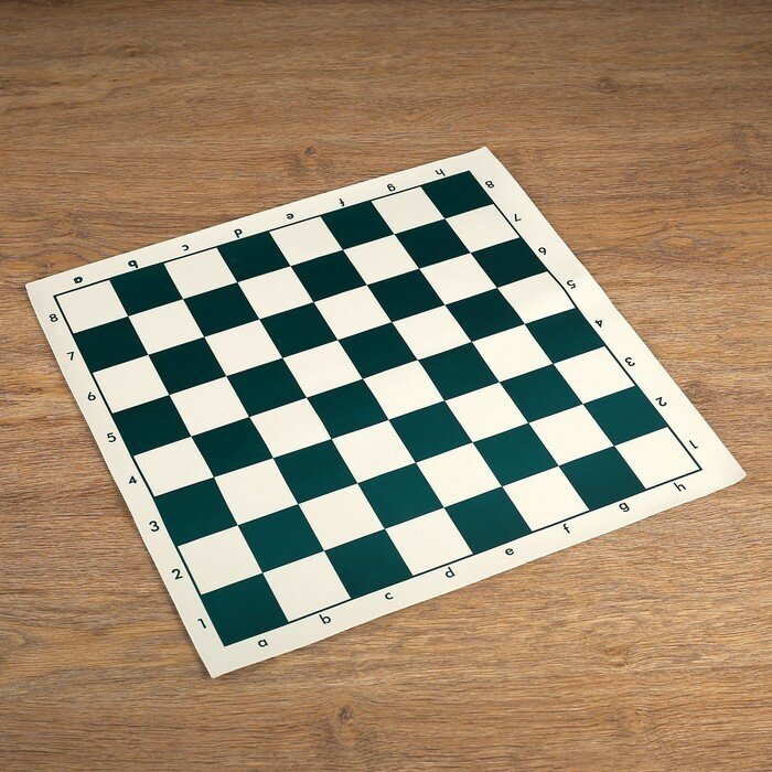 Время игры Поле для шахмат и шашек 42 х 42 см, клетка 4.8 х 4.8 см