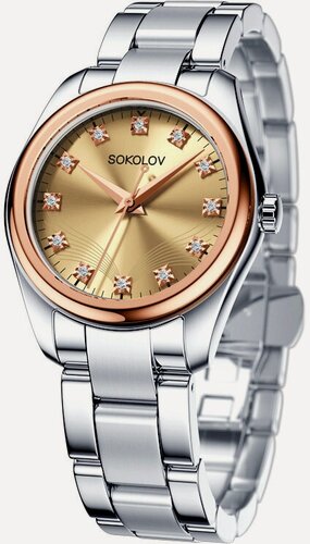 Изображение товара Наручные часы Unity for her, золото, бриллиант