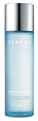 KLAVUU Тонер увлажняющий с коллагеном Blue Pearlasation Oneday 8cups Marine Collagen Aqua, 140 мл