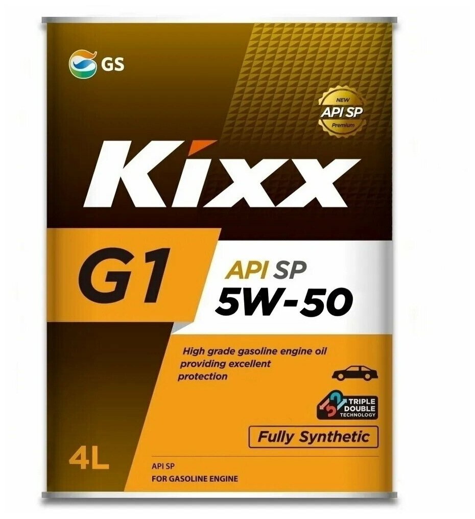 Масло моторное Kixx G1 SP 5W-50 , 4л