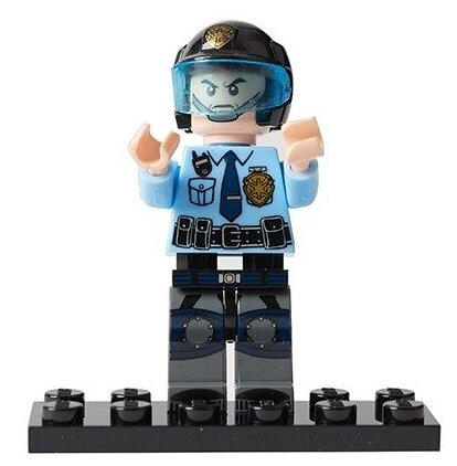 Конструктор Police, 240 деталей, 2 фигурки ENLIGHTEN - фото №6