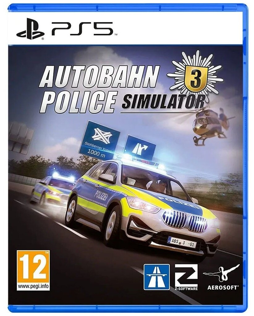 Игра для PlayStation 4 Autobahn Police Simulator 3