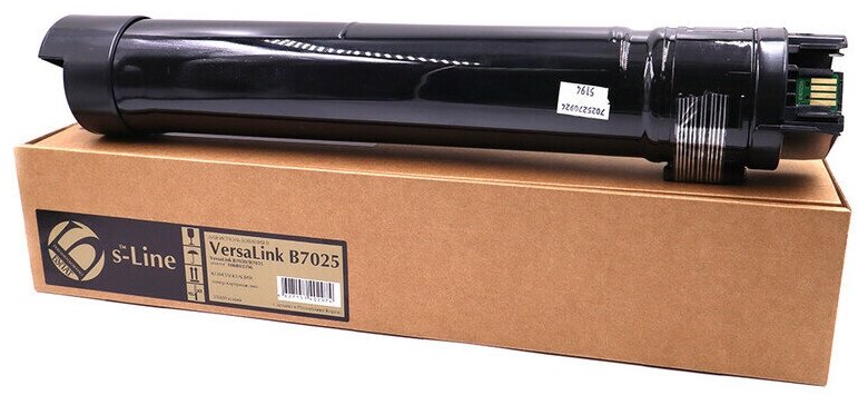 Тонер-картридж булат s-Line 106R03396 для Xerox VersaLink B7025 (Чёрный, 31000 стр.)